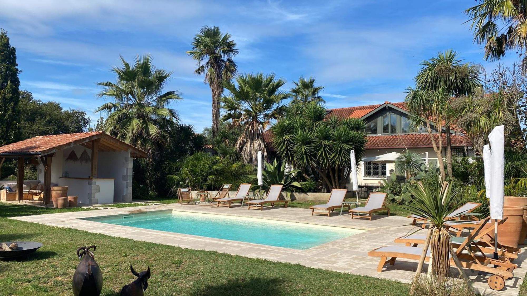 Apartamento La Bastide De Guiche Entre Ocean Et Montagnes Exterior foto